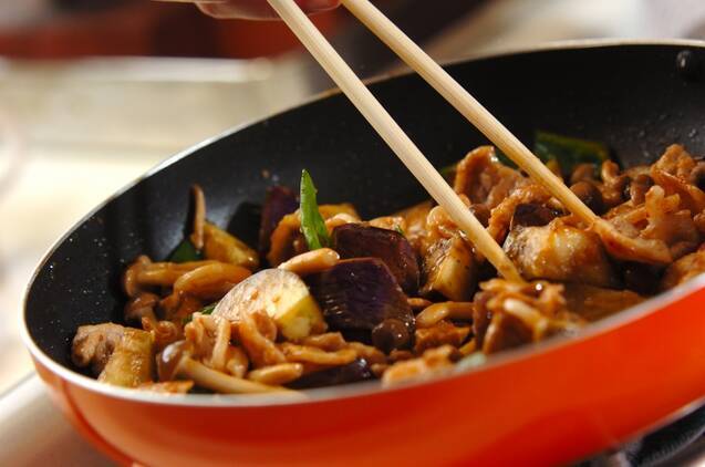 基本のなすの味噌炒めの作り方の手順9