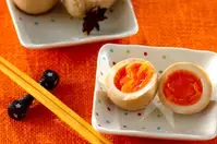 簡単中華風とろーり半熟卵