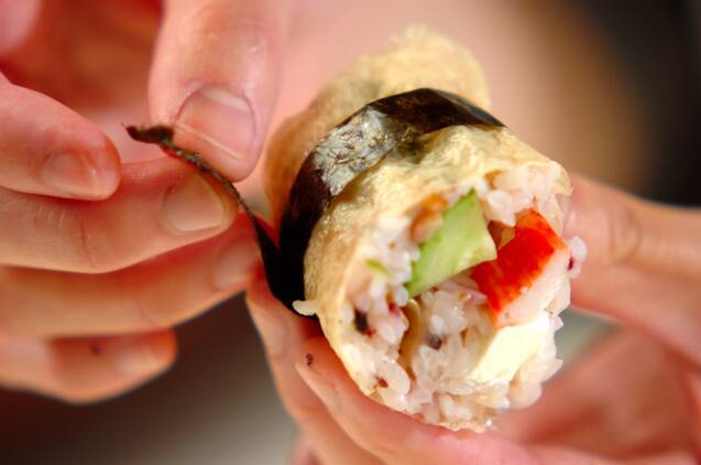 SOYカリフォルニアロールの作り方の手順5