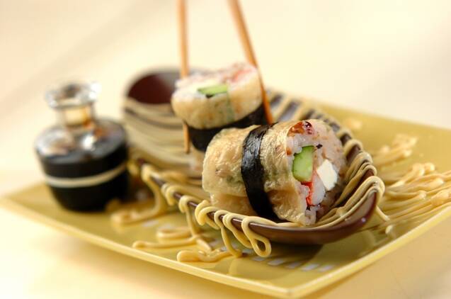 SOYカリフォルニアロールの作り方の手順6