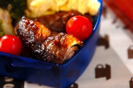 牛肉の野菜巻き