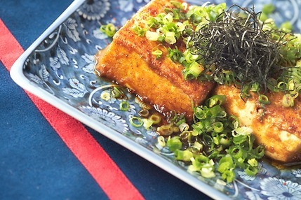 豆腐ステーキ・カレー味