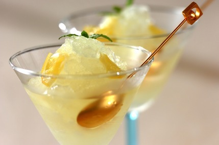 レモンのグラニテ