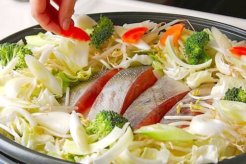 北海道名物！たっぷり野菜のちゃんちゃん焼きの作り方の手順10