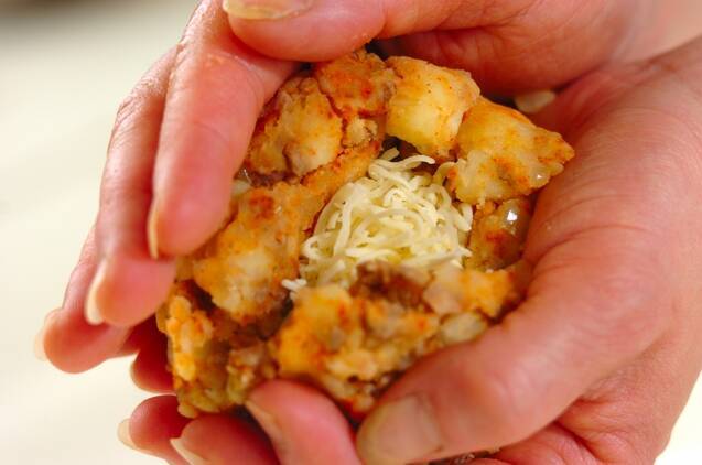 タコス風アレンジコロッケの作り方の手順8