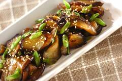 ナスのオイスター炒め