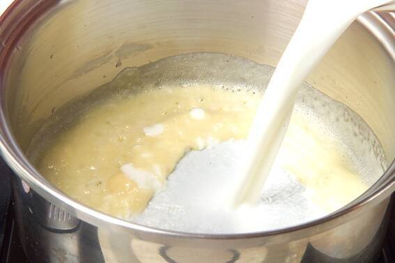 サーモンの白いシチューの作り方の手順9