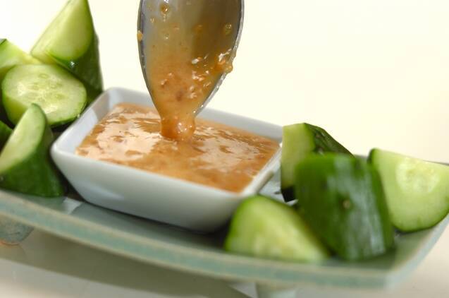 しょうゆ麹マヨキュウの作り方の手順3