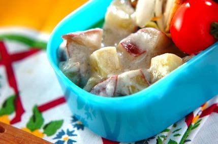 サツマイモのハニーココナッツ煮