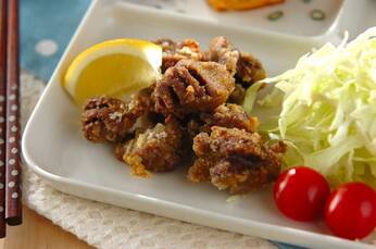 砂肝のカレー唐揚げ