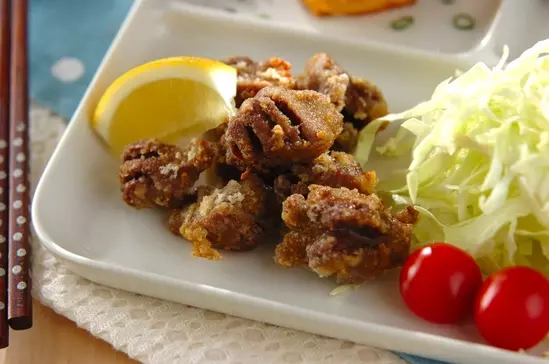 砂肝のカレー唐揚げ