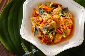 サバのカレーマリネ