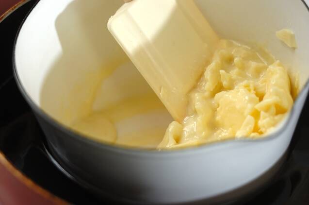 抹茶とホワイトチョコレートのガトーショコラの作り方の手順6