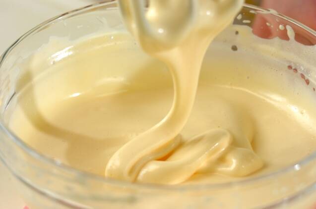 抹茶とホワイトチョコレートのガトーショコラの作り方の手順7