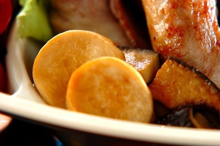 エリンギの照り焼き