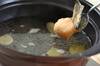 ふわふわ鶏団子と野菜の鍋の作り方の手順5