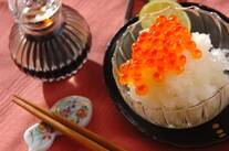 おろしのイクラのせ