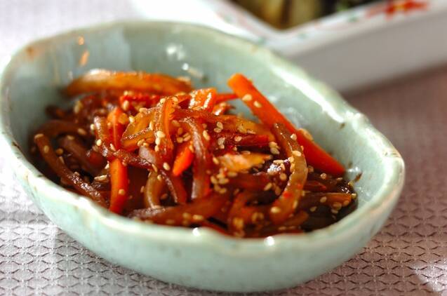 ご飯のお供に！大根とニンジンのきんぴら