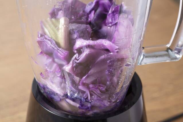 パープルのスパイダーキャベーゼの作り方の手順4