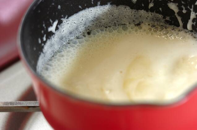 白いコーヒーコンフィチュールの作り方の手順2