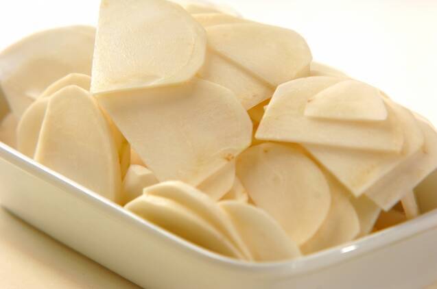 カブのすり流しの作り方の手順1