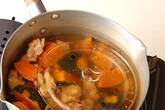 鶏肉とカボチャの煮物の作り方3