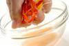 ささ身とトマトの冷製スパゲティーの作り方の手順5