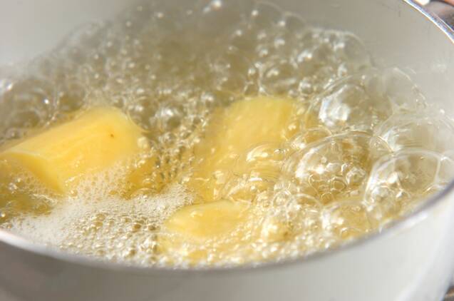 サツマイモのサラダの作り方の手順2