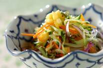 タイ風春雨サラダ・パイナップルソース