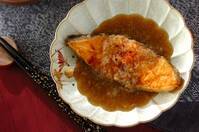 カラスガレイのレンコンあんかけ