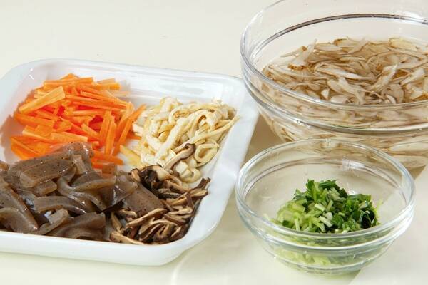 かやくご飯の作り方の手順2