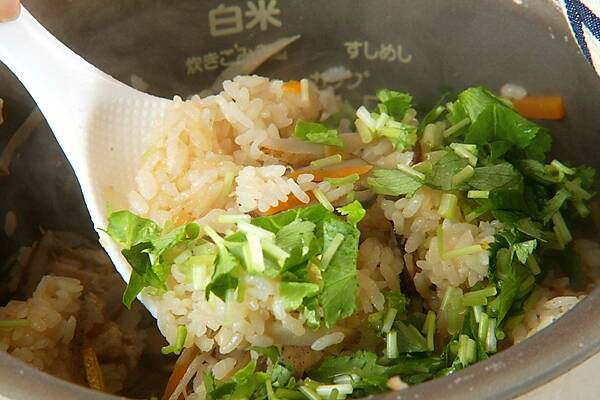 かやくご飯の作り方の手順9