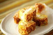 納豆入りだし巻き卵