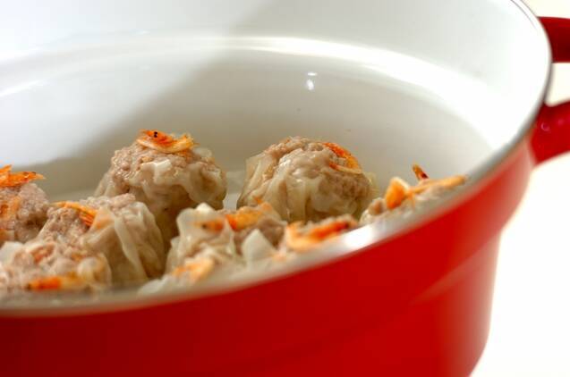 桜エビシューマイの作り方の手順3