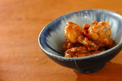 鶏手羽元の梅煮