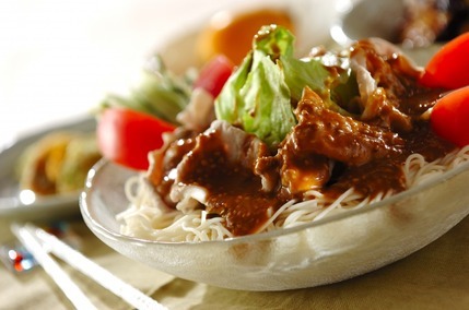 豚しゃぶのサラダ素麺