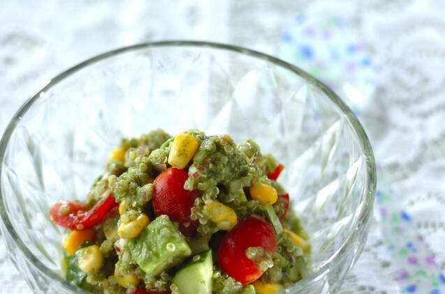 9. 夏野菜のチョップドサラダ爽やか大葉ドレッシング