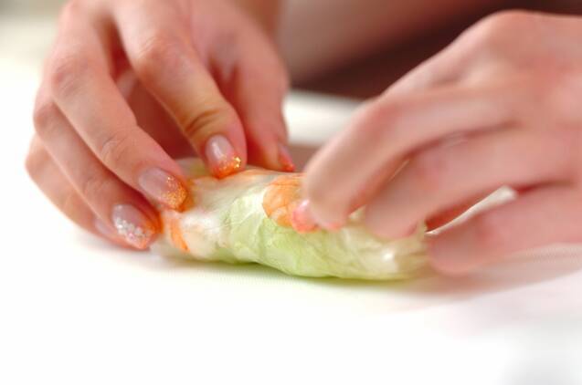 お気軽生春巻きの作り方の手順5