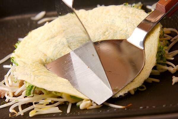 お好み焼き・ネギ焼きの作り方の手順10