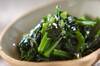 ホウレン草のナムル