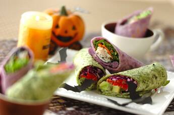 カラフルラップサンド