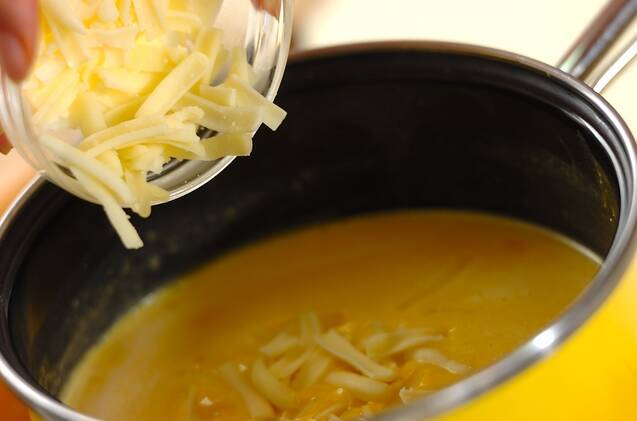 カボチャのフォンデュの作り方の手順4
