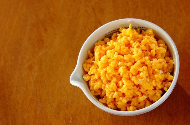 ふわふわ卵そぼろ