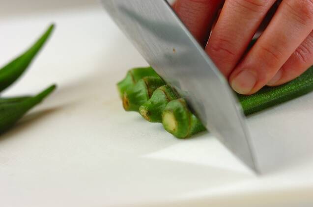 ねばねば小鉢の作り方の手順4