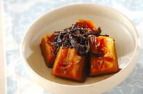 カボチャの塩昆布煮