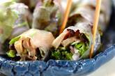 塩鶏の生春巻きの作り方6