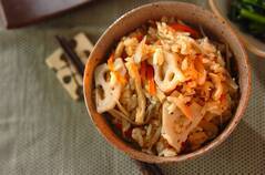 根菜の炊き込みごはん