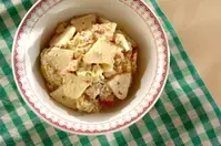 サツマイモとリンゴのスイートサラダ