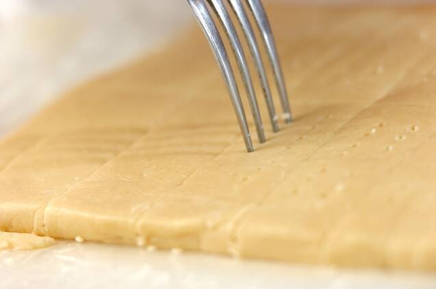 チーズ風味のショートブレッドの作り方の手順5