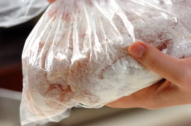 鶏むね肉のスティック唐揚げの作り方の手順2